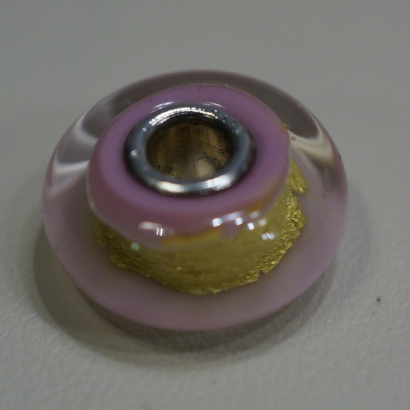 Trollbeads Pink Gold Bead - Picture 2 of 7